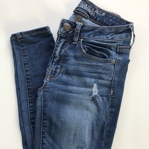 American Eagle Ripped Jeggings